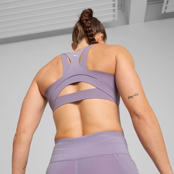Sport Bra Mujer PWR SHAPELUXE, Pale Plum, large-MEX