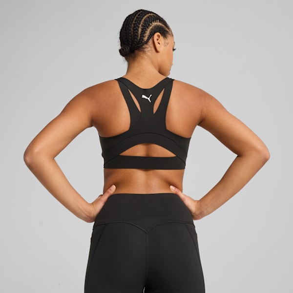 Sport Bra Mujer PWR SHAPELUXE, PUMA Black-PUMA White, large-MEX