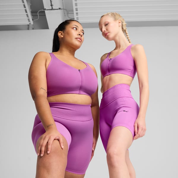 Sport Bra Mujer PWR SHAPELUXE, Wild Berry, large-MEX