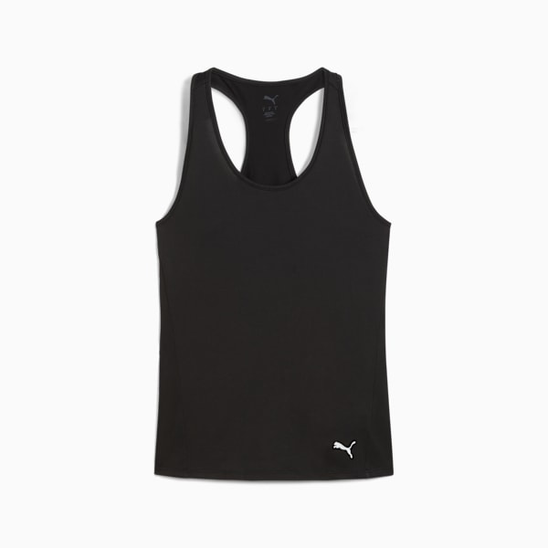 TAD ESSENTIALS Racerback Tank Women, PUMA Black, large-ZAF