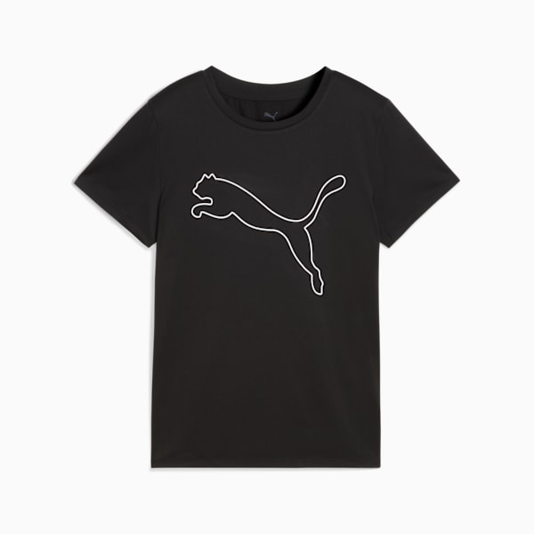 Playera Train All Day Essentials Logo para mujer, PUMA Black, large-MEX