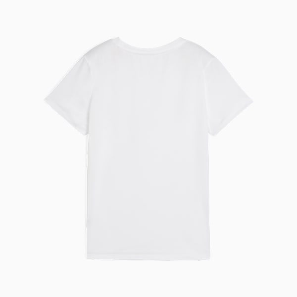 Remera Train All Day Essentials Logo para mujer, PUMA White, large-ARG