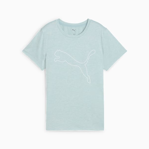 Playera Train All Day Essentials para mujer, Modern Mint Heather, large-MEX