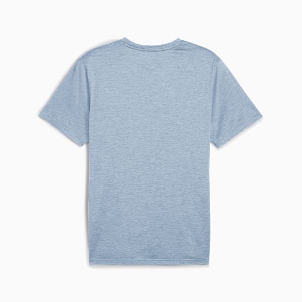 Playera Train All Day Essentials Texture para hombre, Cool Blue Heather, large-MEX