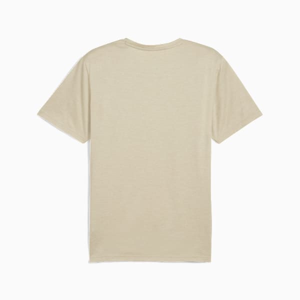 TAD ESSENTIALS Heather Cat Tee Men, Desert Dust Heather, large-MEX