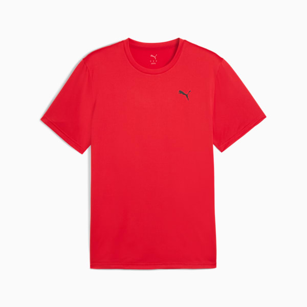 Remera Train All Day Essentials Solid Cat para hombre, For All Time Red, large-ARG