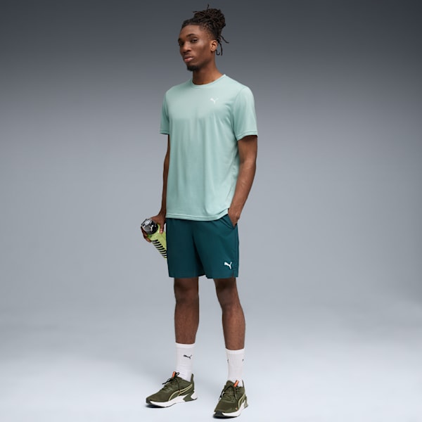 Remera Train All Day Essentials Solid Cat para hombre, Light Moss, large-ARG