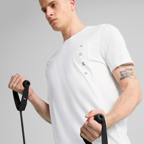 Remera Train All Day TECH para hombre, PUMA White, large-ARG