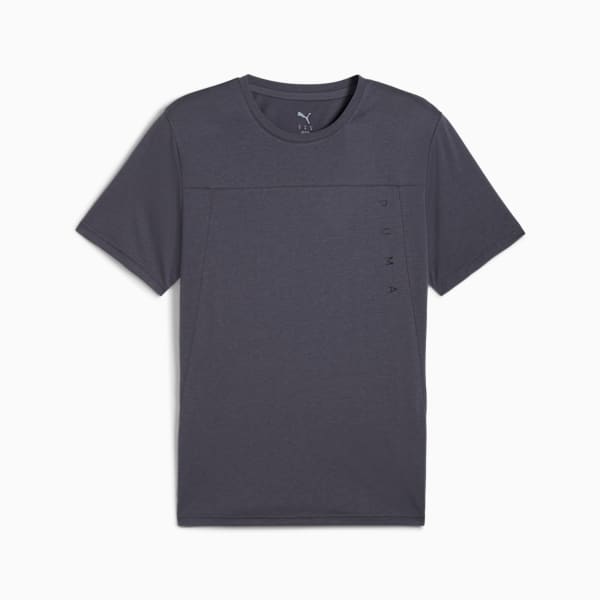 Remera Train All Day TECH para hombre, Galactic Gray-PUMA Black, large-ARG
