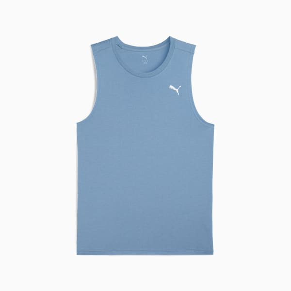TAD TECH Triblend Sleevless Tank Men, Cool Blue, large-ZAF