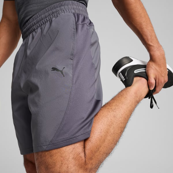 Shorts Train All Day TECH para hombre, Galactic Gray, large-ARG
