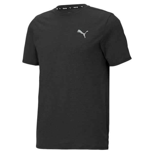 Remera Run Favorite, PUMA Black Heather, large-ARG