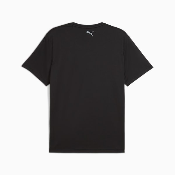 Playera estampada Running para hombre, PUMA Black-Q2, large-MEX