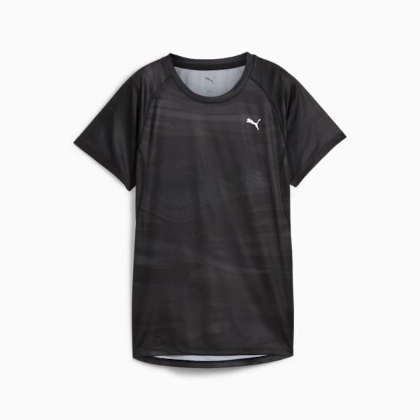 Playera de running VELOCITY para mujer, PUMA Black, large-MEX