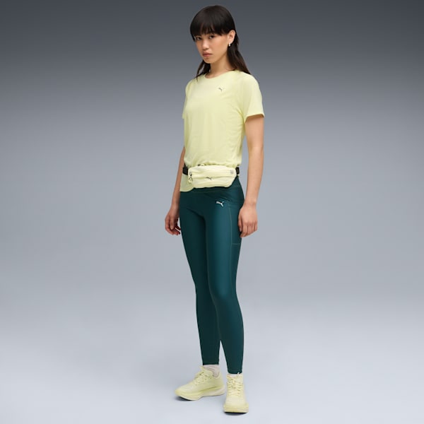 VELOCITY Running Tee Women, Gold Moon, large-ZAF