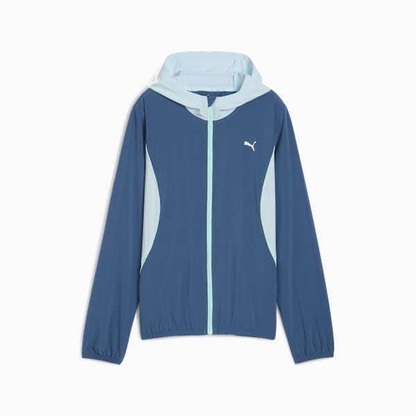 Campera de running VELOCITY para mujer, Dark Indigo, large-ARG