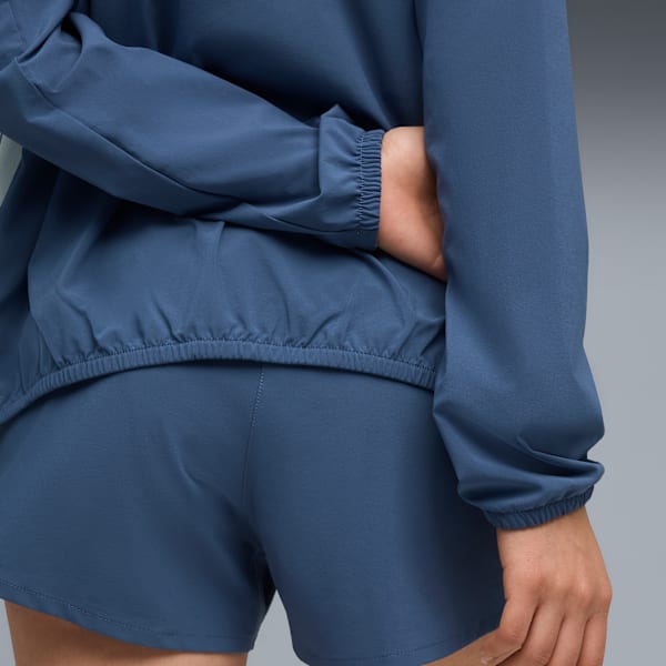 VELOCITY Woven Running Jacket Women, Dark Indigo, large-ZAF