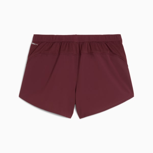 Shorts de running VELOCITY 7cm para mujer, Ruby Shimmer, large-ARG