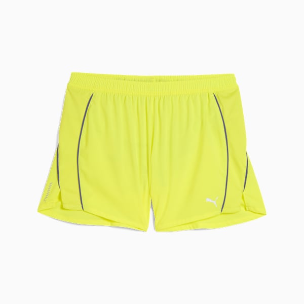 Shorts de running Mujer RUN FAV Velocity, Lemon Sherbert, large-MEX
