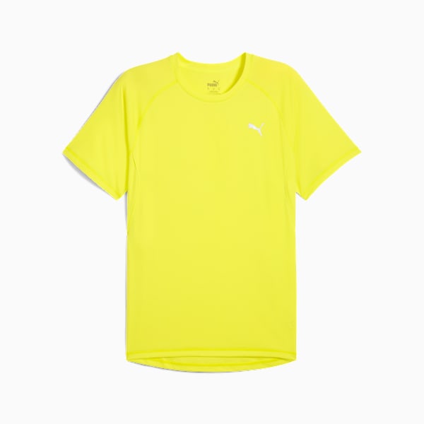 Playera de running VELOCITY para hombre, Lemon Sherbert, large-MEX