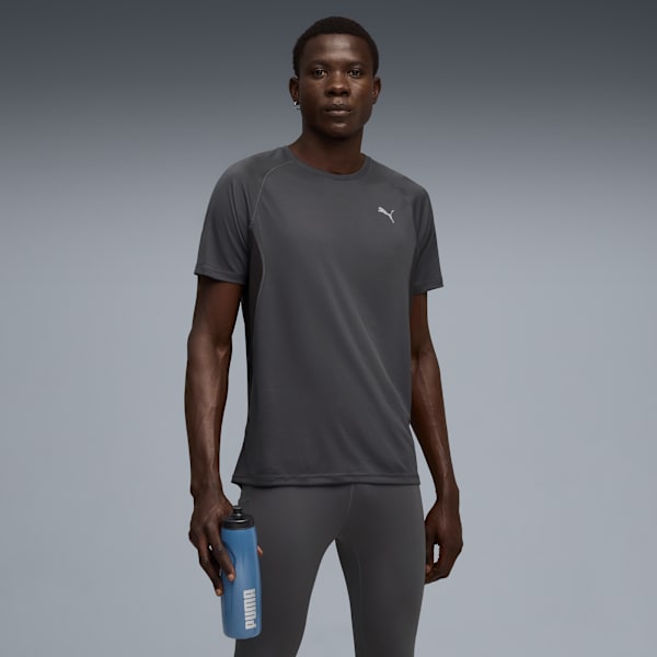 Playera de running VELOCITY para hombre, Dusky Gray, large-MEX