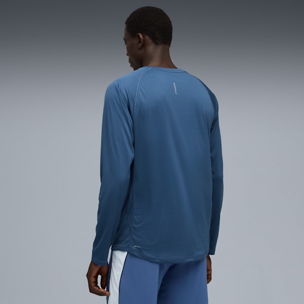 Chamarra de running VELOCITY para hombre, Dark Indigo, large-MEX