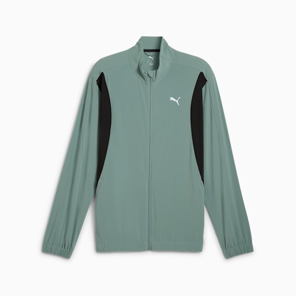 Campera de running VELOCITY para hombre, Green Moon, large-ARG