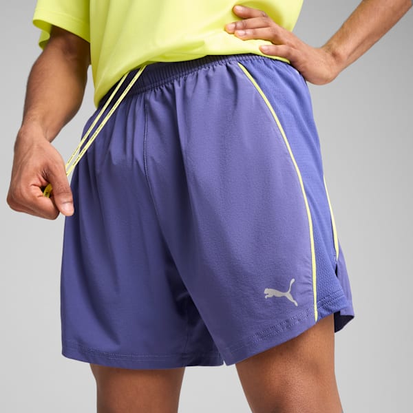 VELOCITY 5" Running Shorts Men, Blue Crystal, large-ZAF