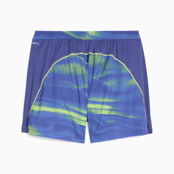 Shorts de Corrida VELOCITY All-Over Print 5" Masculino, Azul e Verde, large-BRA