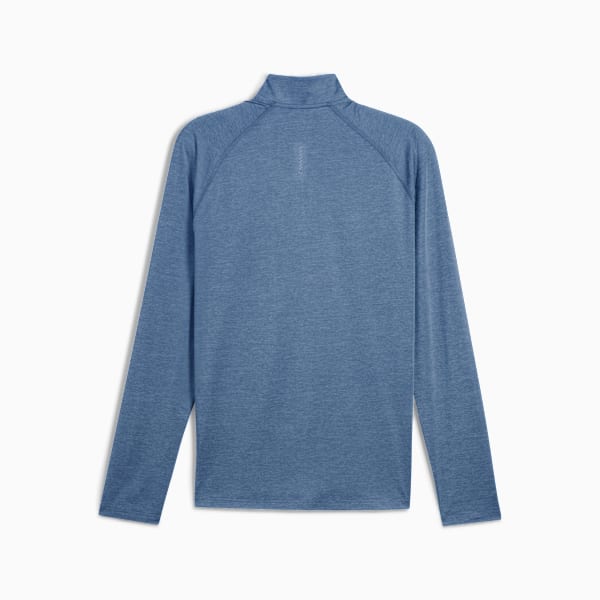 Remera de running VELOCITY CLOUDSPUN para hombre, Dark Indigo-heather, large-ARG