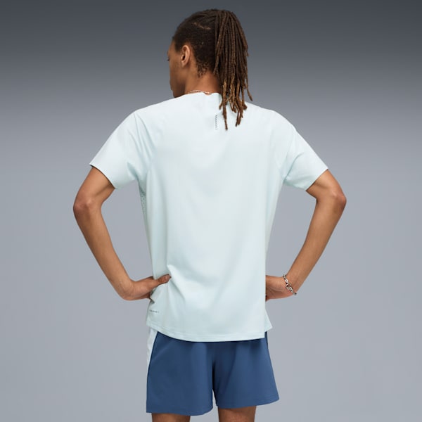 Remera de running CLOUDSPUN para hombre, Sea Glass, large-ARG