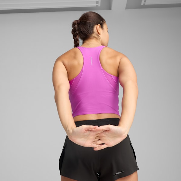 RACEDAY ULTRAFORM Crop Top Women, Wild Berry, large-MEX