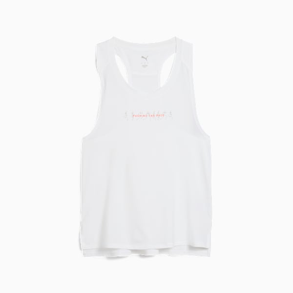 Musculosa RUN GRAPHIC para mujer, PUMA White-Q2, large-ARG