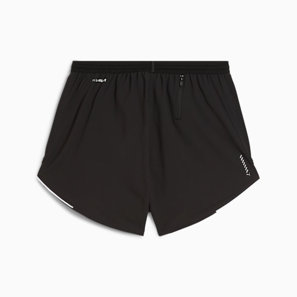 RUN ULTRAWEAVE 4" Shorts Women, PUMA Black, large-ZAF