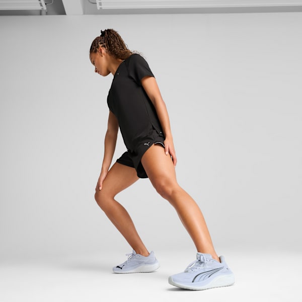 RUN ULTRAWEAVE 4" Shorts Women, PUMA Black, large-ZAF
