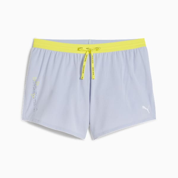 Shorts RUN Split 7cm para mujer, Cool Weather, large-ARG