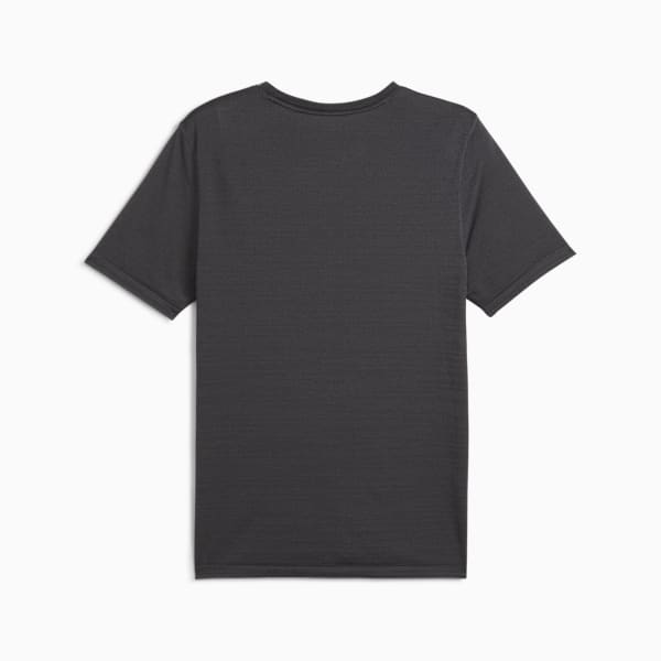 Playera Train All Day TECH Seamless para hombre, Galactic Gray-PUMA Black-Tonal Jacquard, large-MEX