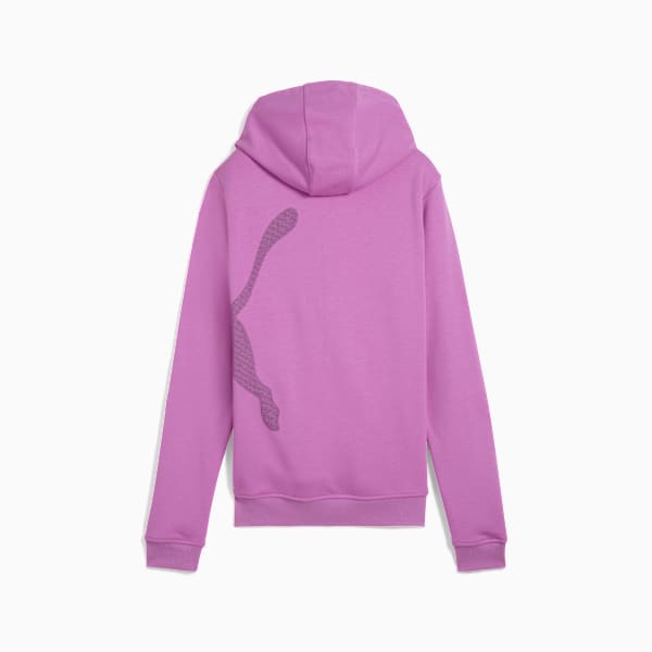 Chamarra Train All Day Big Logo para mujer, Wild Berry, large-MEX