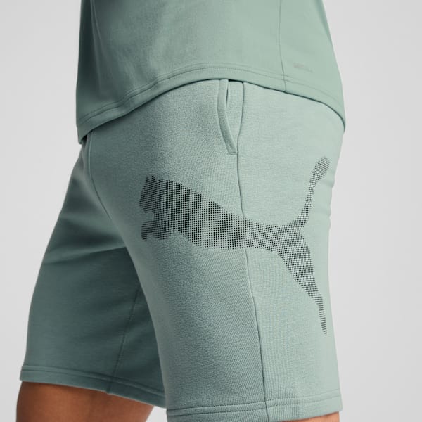 Shorts Train All Day Big Logo 20cm para hombre, Green Moon, large-MEX