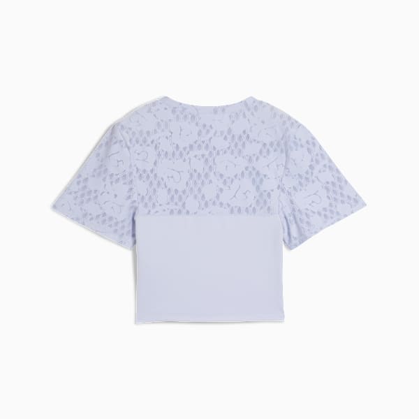 Crop top con encaje para mujer, Cool Weather, large-MEX