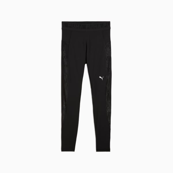 Leggings 7/8 con encaje para mujer, PUMA Black, large-MEX