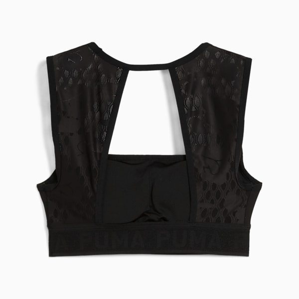 Top deportivo con encaje MOVE, PUMA Black, large-MEX