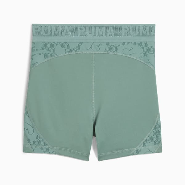 Leggings cortos con encaje para mujer, Green Moon, large-MEX