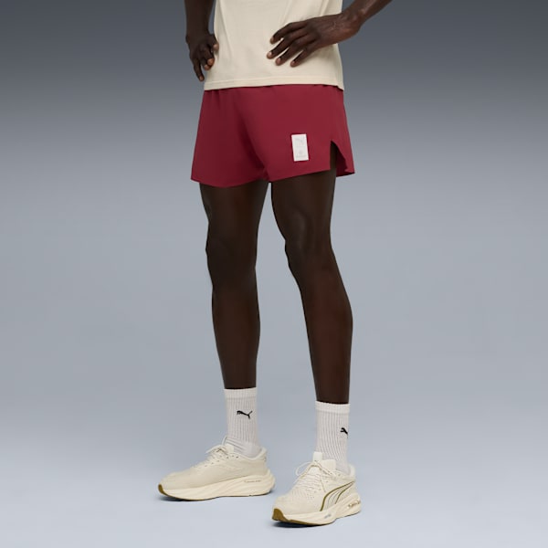 PUMA x SAYSKY Running Shorts Men, Team Regal Red, large-MEX