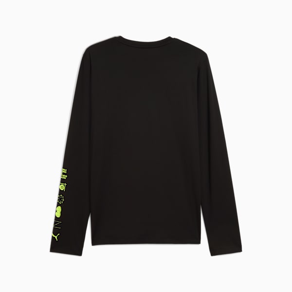 Remera manga larga PUMA x HYROX CLOUDSPUN para hombre, PUMA Black, large-ARG