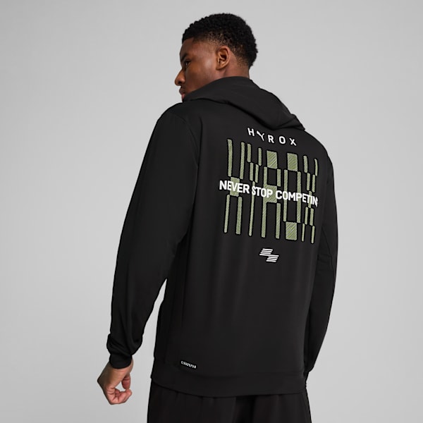 Buzo con capucha PUMA x HYROX CLOUDSPUN para hombre, PUMA Black, large-ARG