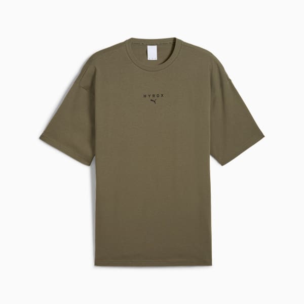 Remera oversize PUMA x HYROX para hombre, Loden Green, large-ARG