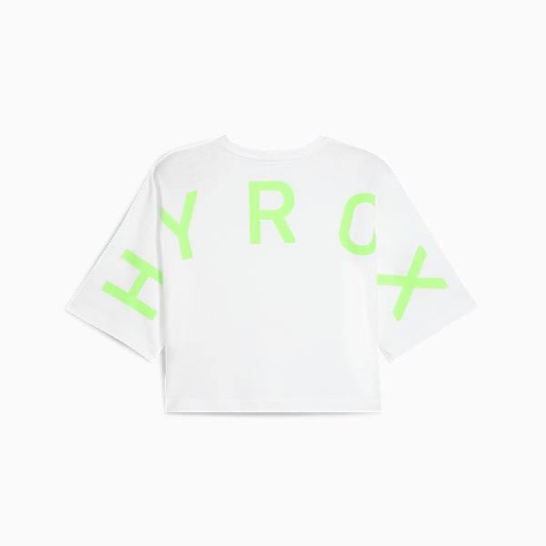 Remera oversize PUMA x HYROX para mujer, PUMA White, large-ARG