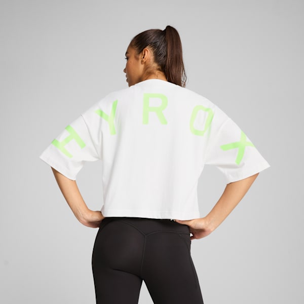 Remera oversize PUMA x HYROX para mujer, PUMA White, large-ARG