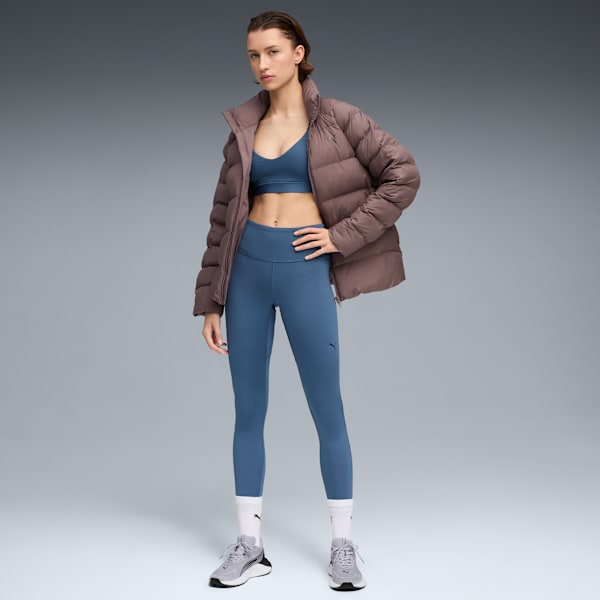 Leggings tiro alto PUMA SHAPE Training para mujer, Dark Indigo, large-MEX